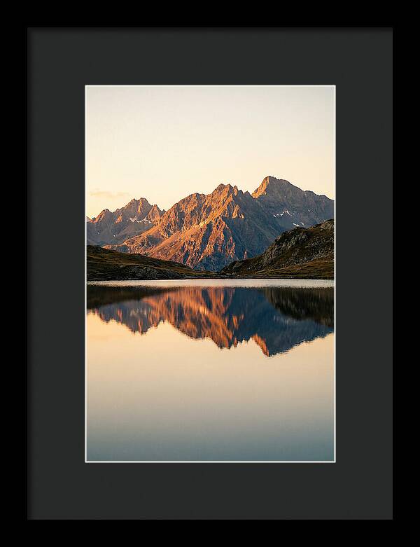 Lake Titicaca Reflections At Dusk