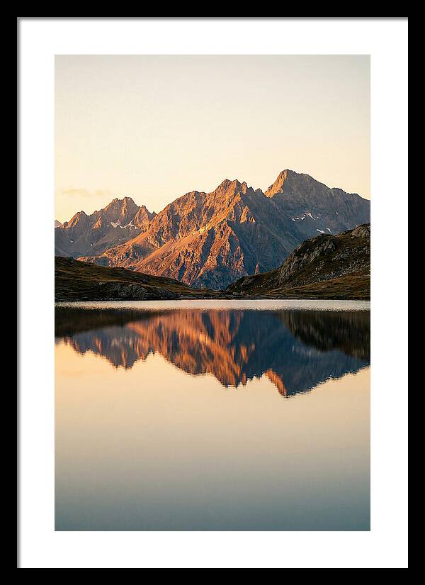 Lake Titicaca Reflections At Dusk
