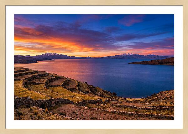 Lake Titicaca Sunset Serenity