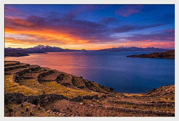 Lake Titicaca Sunset Serenity