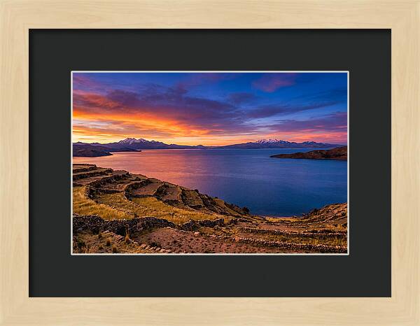 Lake Titicaca Sunset Serenity