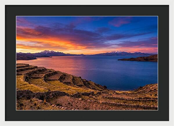 Lake Titicaca Sunset Serenity