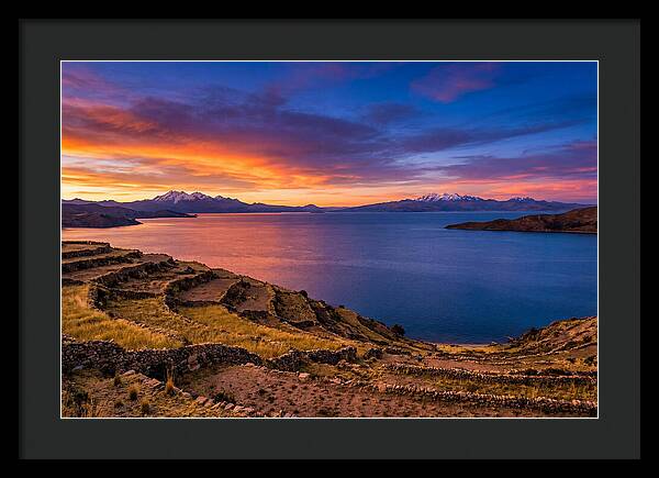 Lake Titicaca Sunset Serenity