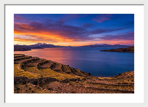 Lake Titicaca Sunset Serenity