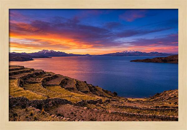 Lake Titicaca Sunset Serenity