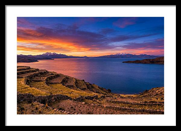 Lake Titicaca Sunset Serenity