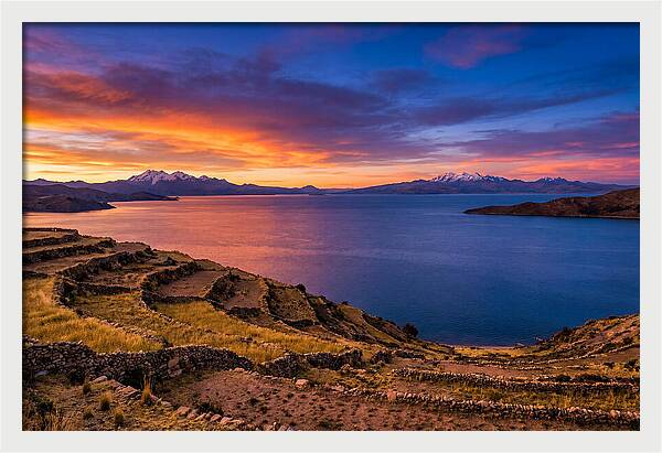 Lake Titicaca Sunset Serenity