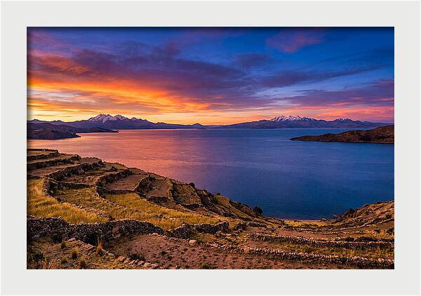 Lake Titicaca Sunset Serenity