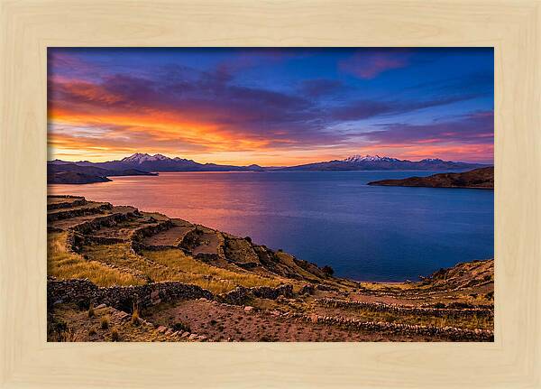 Lake Titicaca Sunset Serenity