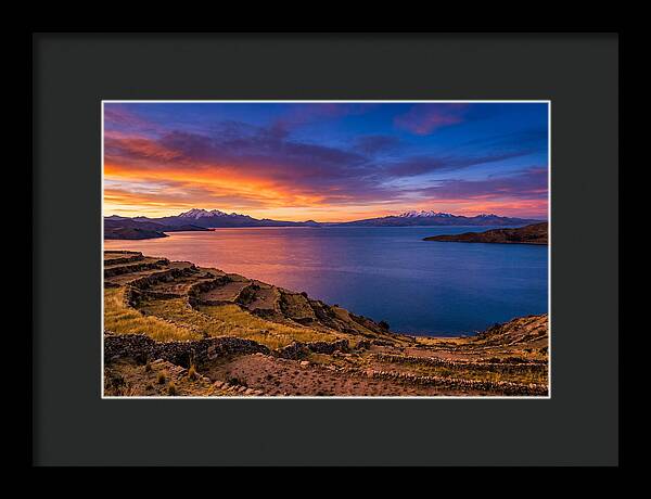 Lake Titicaca Sunset Serenity