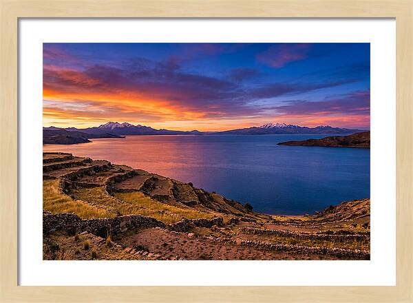 Lake Titicaca Sunset Serenity