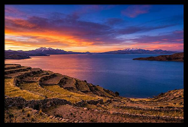 Lake Titicaca Sunset Serenity