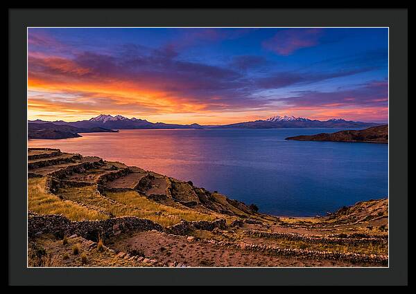 Lake Titicaca Sunset Serenity