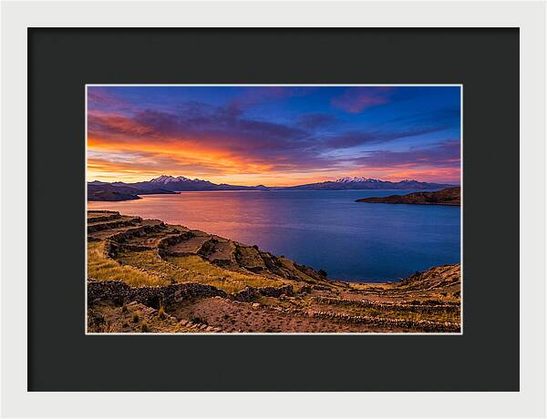 Lake Titicaca Sunset Serenity