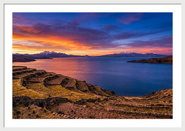 Lake Titicaca Sunset Serenity