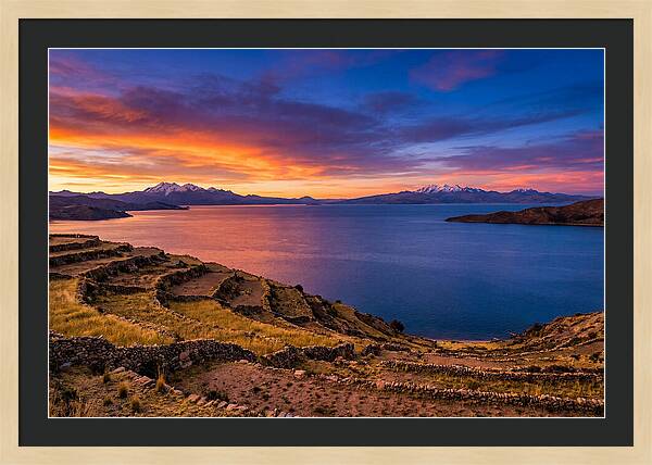 Lake Titicaca Sunset Serenity
