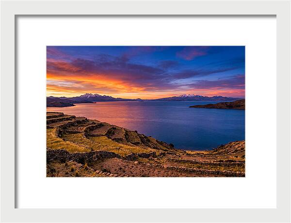Lake Titicaca Sunset Serenity