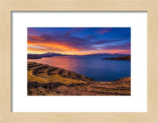 Lake Titicaca Sunset Serenity