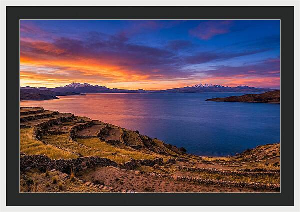 Lake Titicaca Sunset Serenity