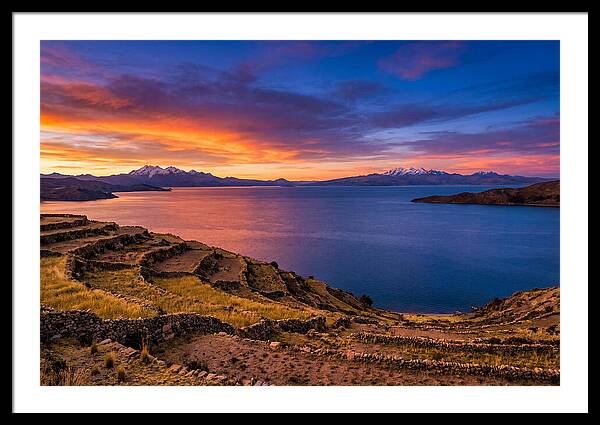 Lake Titicaca Sunset Serenity