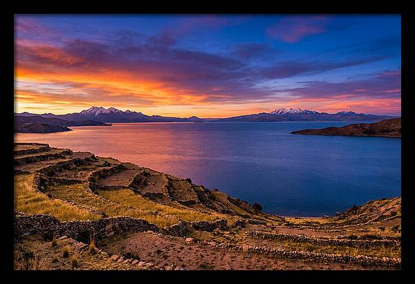 Lake Titicaca Sunset Serenity