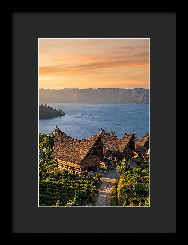 Lake Toba At Golden Hour