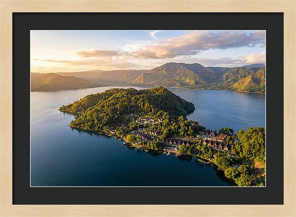 Lake Toba From Above