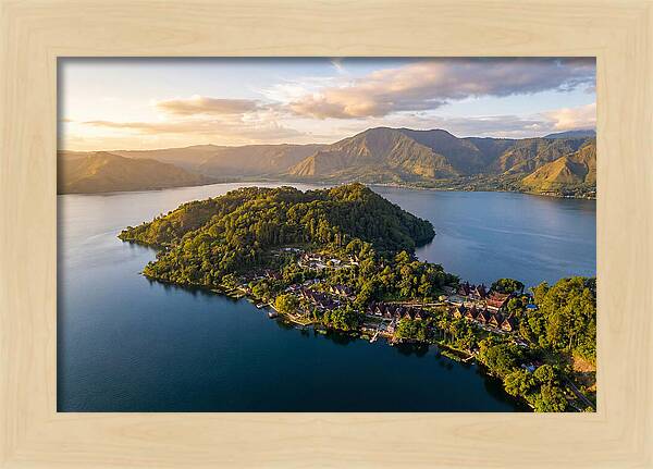 Lake Toba From Above