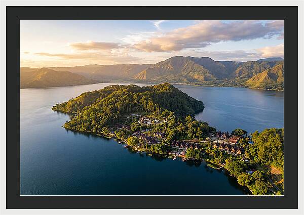 Lake Toba From Above