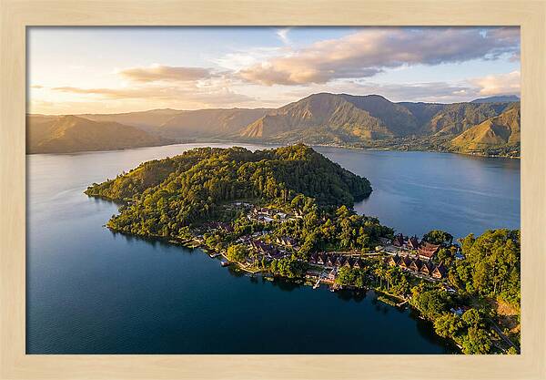 Lake Toba From Above