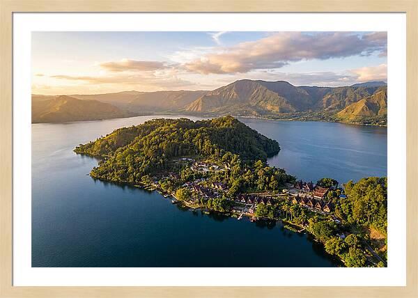Lake Toba From Above