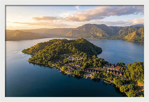 Lake Toba From Above