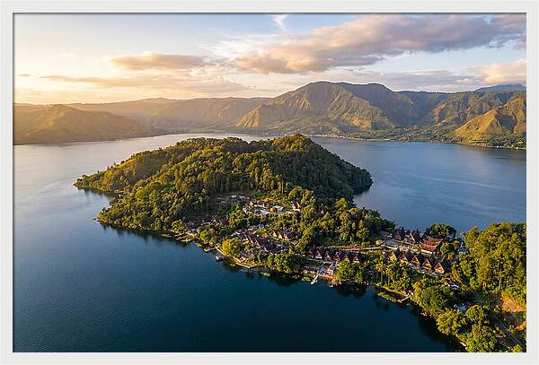 Lake Toba From Above