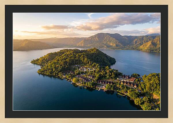 Lake Toba From Above