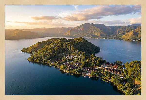Lake Toba From Above