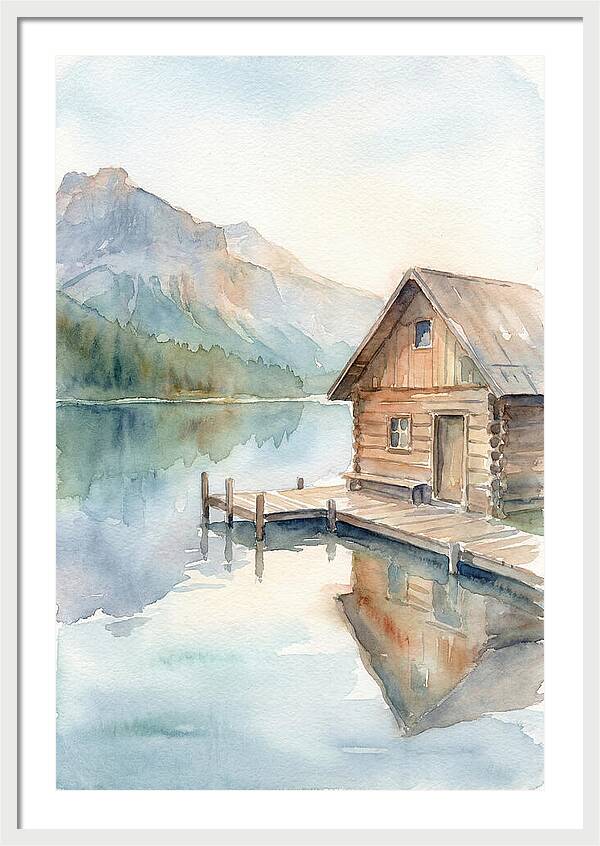 Lakeside Cabin Serenity