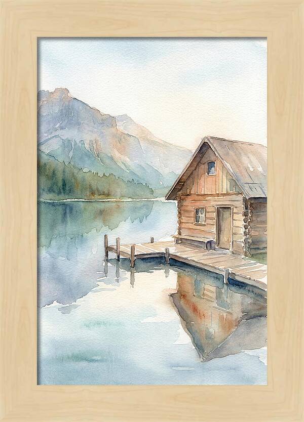 Lakeside Cabin Serenity