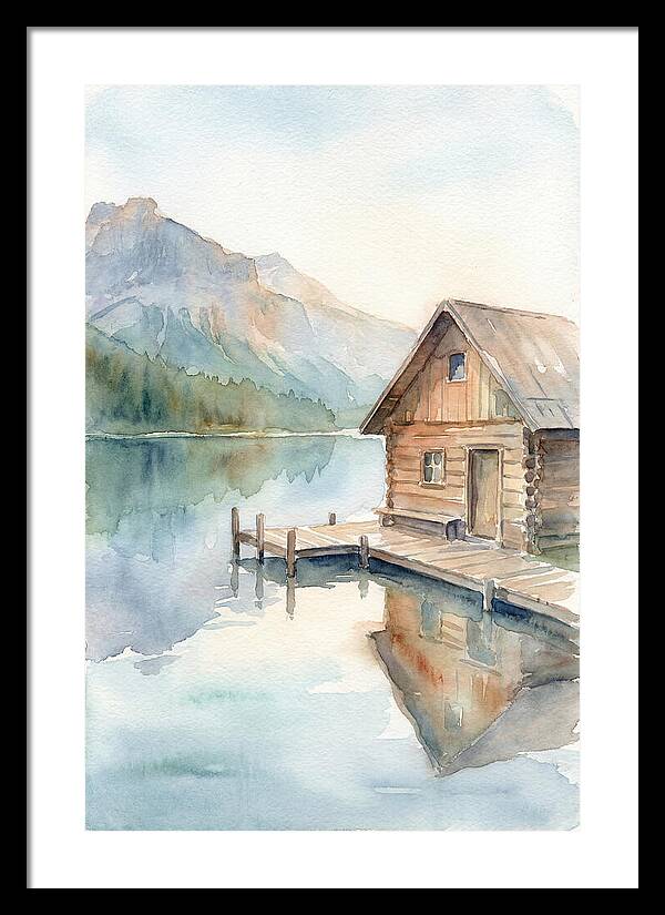 Lakeside Cabin Serenity