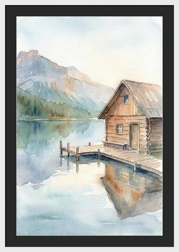 Lakeside Cabin Serenity