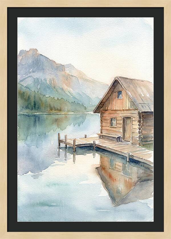 Lakeside Cabin Serenity