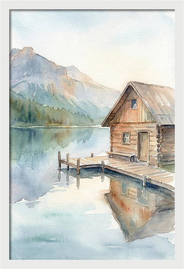 Lakeside Cabin Serenity