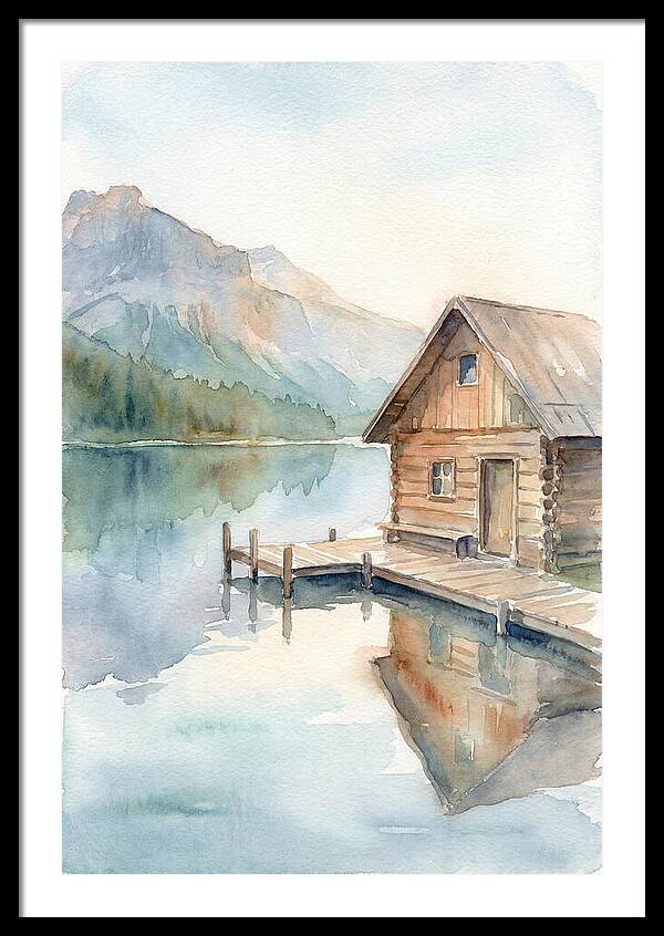Lakeside Cabin Serenity