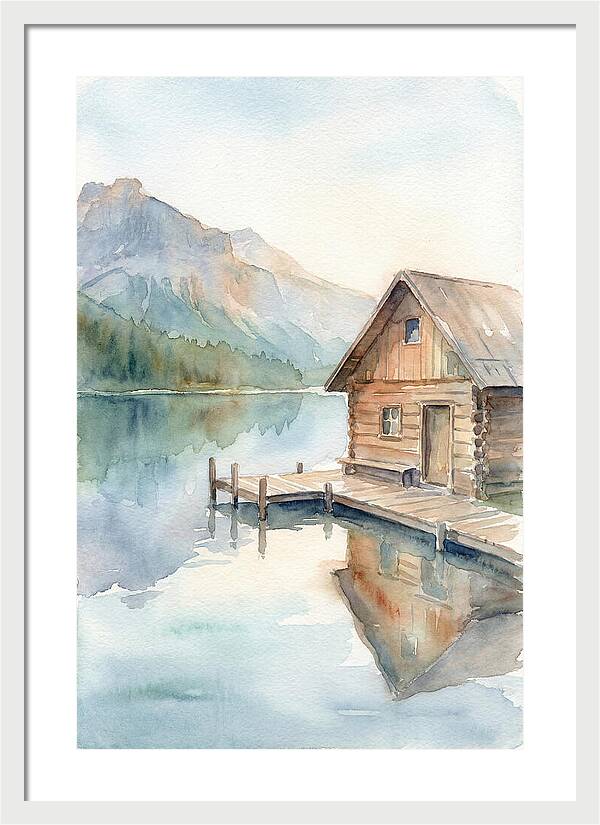 Lakeside Cabin Serenity