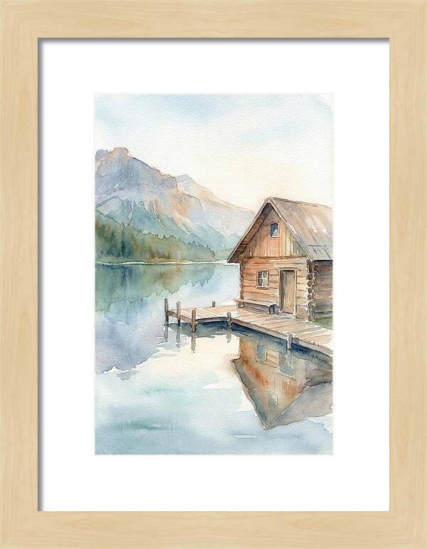 Lakeside Cabin Serenity
