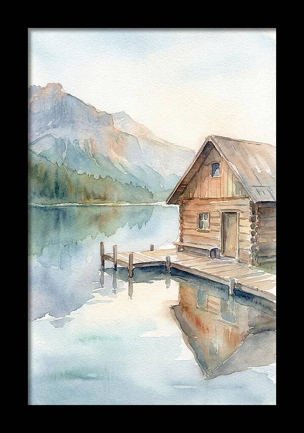 Lakeside Cabin Serenity