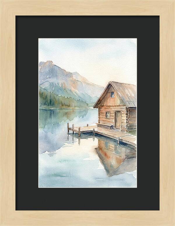 Lakeside Cabin Serenity