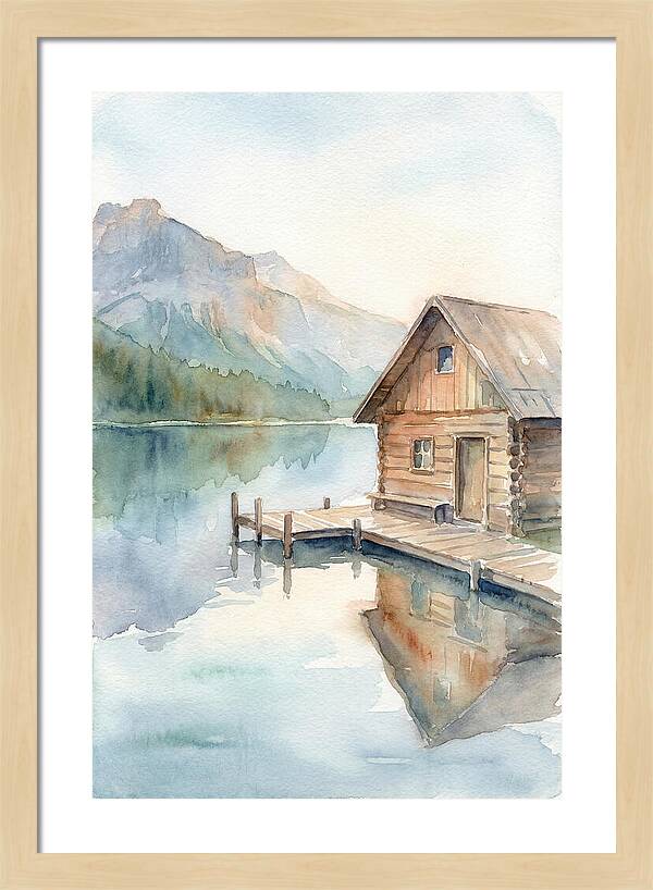 Lakeside Cabin Serenity