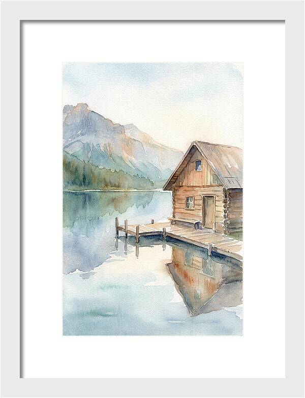 Lakeside Cabin Serenity