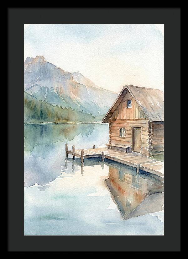 Lakeside Cabin Serenity