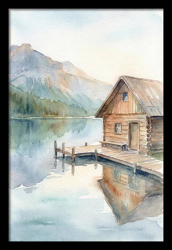 Lakeside Cabin Serenity